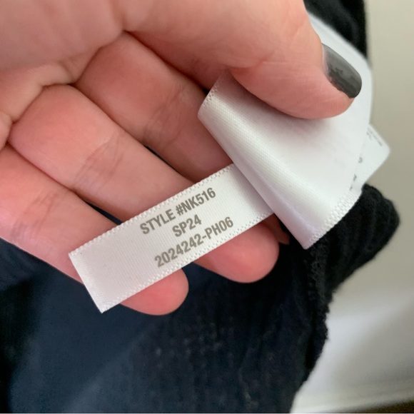 Madewell womens Knit Tank Midi Dress black L - Picture 8 of 9